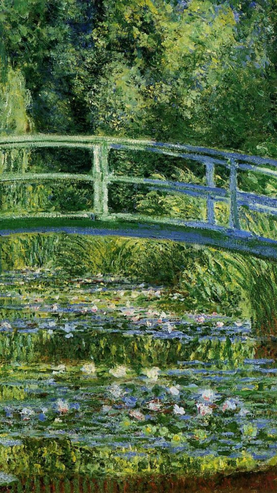 water lilies monet wallpaper