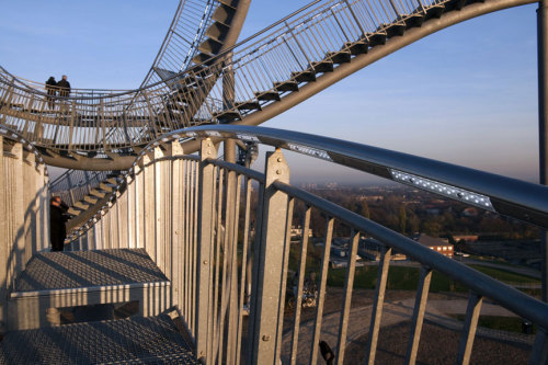 Tiger & Turtle - Magic Mountain – The walkable outdoor large-scale sculpture on the Heinrich-Hil