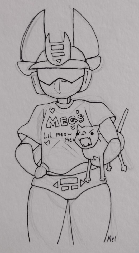Soundwave And Megatron Doodles