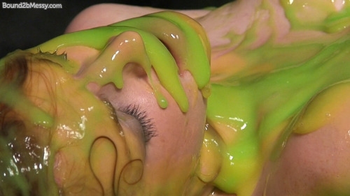 wampicsandgifs:  Fi Stevens Dreams of Slime @ Bound2bMessy.com