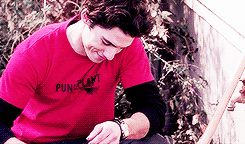 literrati:  jess mariano + smiling/laughing (requested by anonymous) #i would like