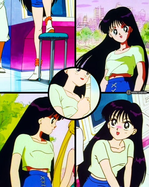  Sailor Moon Rei & Minako’s Outfits (Season 1) 