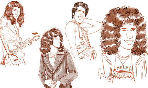 supernovajazzy-art: Some Queen doodles I requested from my followers on insta Insta || Youtube || 