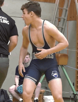 debriefedmag:Hot Sports GIFs: navy wrestler Nicholas Gil