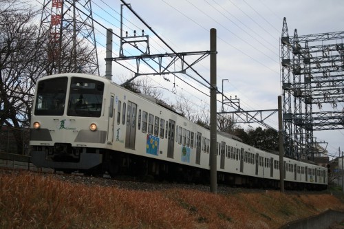 【４５１】朔日に 撮りに行きたる 西武線 白き車体は 他にあらずや