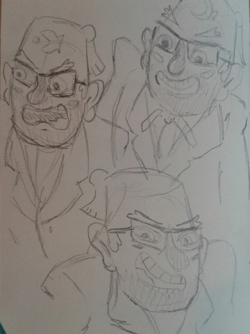 Getting ready for the @gfanimateMade some sketches of the characters to make them fit into my art st