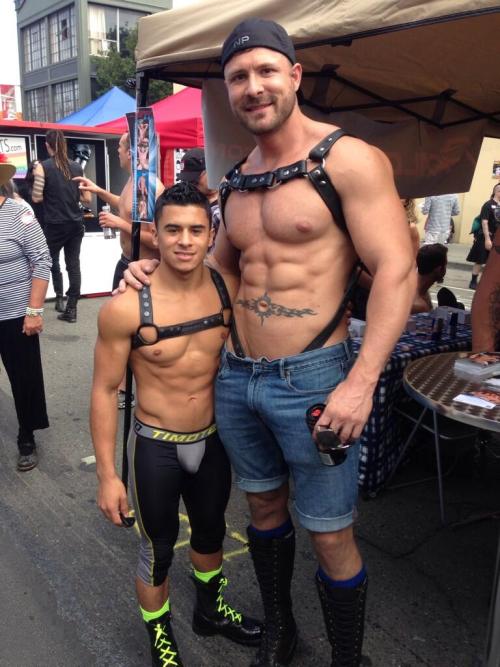 texasfratboy:  i guess you could call him a muscle mini-me!!  heehee