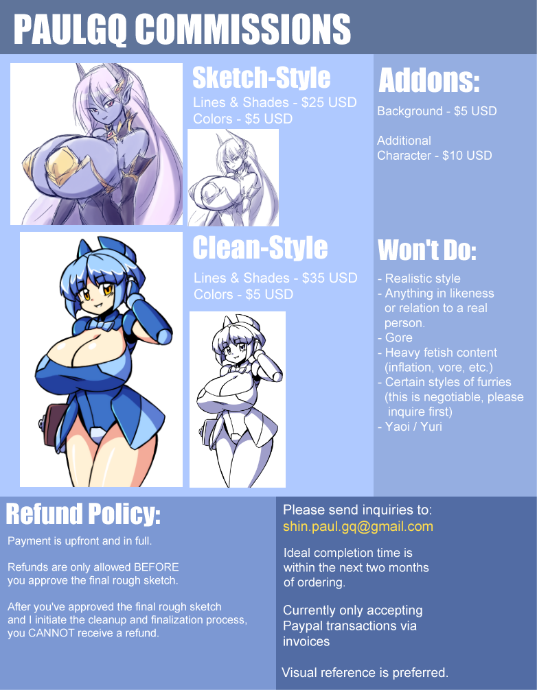 paulgq:   Today 09/27/17  Comms are OPEN again!!   Lookin forward to your business!