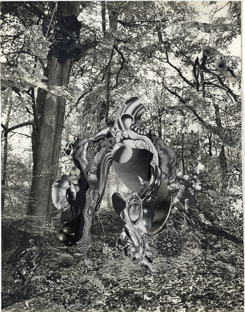 sebjartworks:  UNAA DEEP 24 x 30 cm paper handmade collage / © seb jarnot 2015 http://www.sebjarnot.com/art/collage/ 