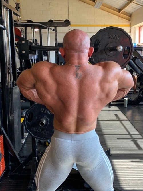 Bald. Masculine. Pump.