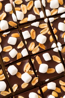 ilovedessert:  Rocky Road Fudge Bites