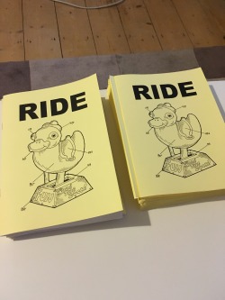 Ride zine. Story by W.W. Jones, art by me.