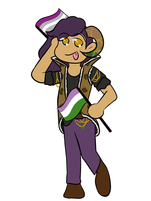 The Seventh Day Of My Representation Is Important Pride Month Chibi Set Is Grey Asexual! (On The Asexual