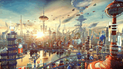 vimeo:  Attention. This is just a 3D Futurama