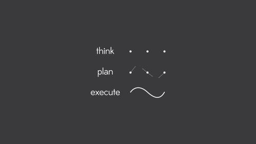 kimi-studies:  Think. Plan. Execute.  I saw this on reddit and felt so inspired.