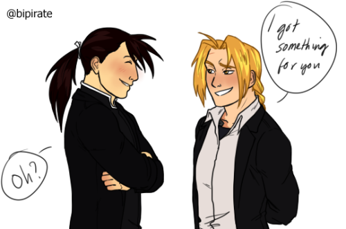 bipirate: More edling!! They’re both gay and hopeless at flirting [Commissions + kofi links in