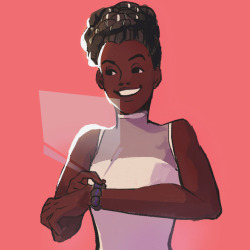 nami-illu:  The coolest princess I´ve ever seen! SHE IS EVERYTHING!Shuri is one of my favourite characters!!!Black Panther was refreshing! The story, the characters and the visuals were amazing! Also the costume design is stunning!Pls go watch and support