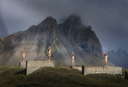 Nicole Vaunt // by Rod Cadenza // from the Arctic Nude workshop in Iceland