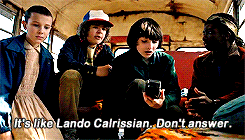 strangerthingscentral:  Stranger Things + Star Wars References Bonus:  