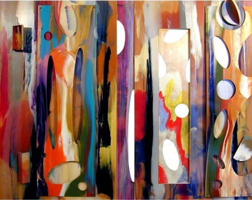 Color Color . Form  Sashay.   Love Sam Gilliam’s work  full of Freedom.. ​ “ I was free to try anyth
