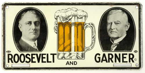 “I think this would be a good time for beer.”
-Franklin Roosevelt, March 12, 1933
One of the most popular bills enacted during the First100 Days had nothing to do with banking, farms, or public works.
During the 1932 campaign, FDR had come out...