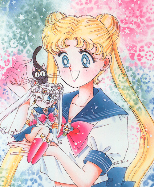 dailysailormoon: Fighting evil by moonlight Winning love by daylight