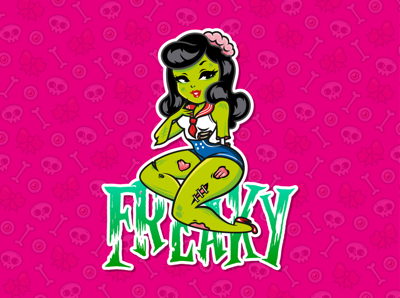 Vivaiolet - Zombie pin-up Cute or dangerous? <3