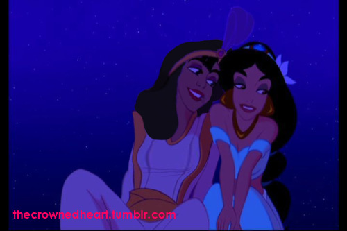 batlesbo: thecrownedheart: Lesbian Disney Princess &lt;3 Thank you guys for all those notes! To 