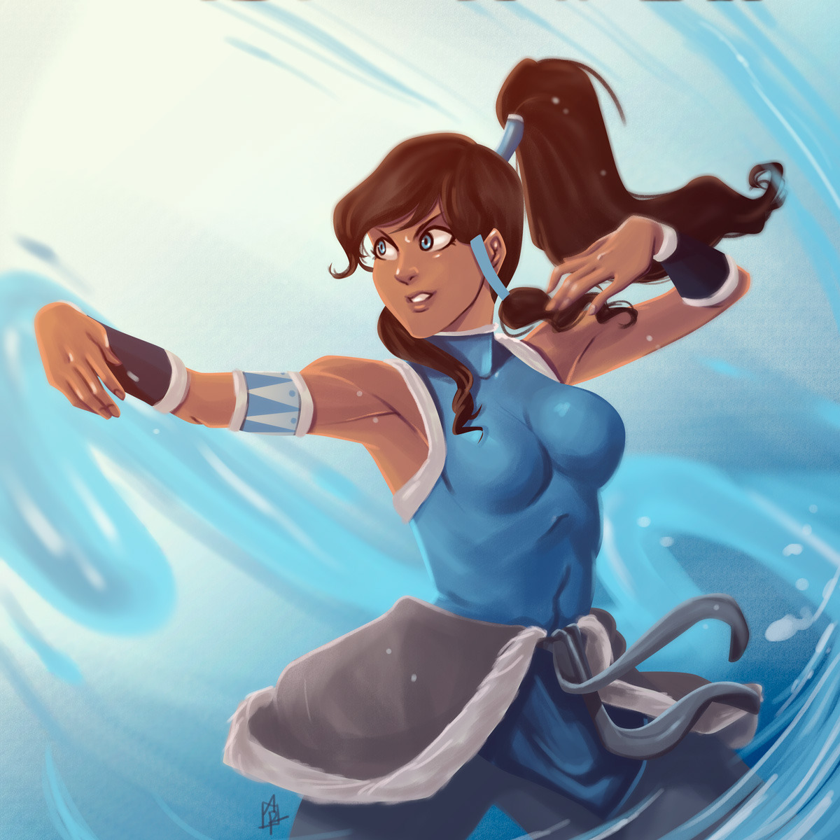 fandoms-females:  Cartoon Madness #1 - By Her Will ( korra_by_artilustra )   &lt;3
