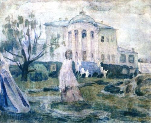 Viktor Borisov-Musatov. Ghosts. 1903. State Tretyakov Gallery, Moscow.The image of the world in the 