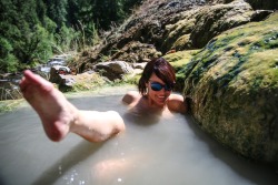 picturizer:  North Umpqua Hot Springs #hotsprings