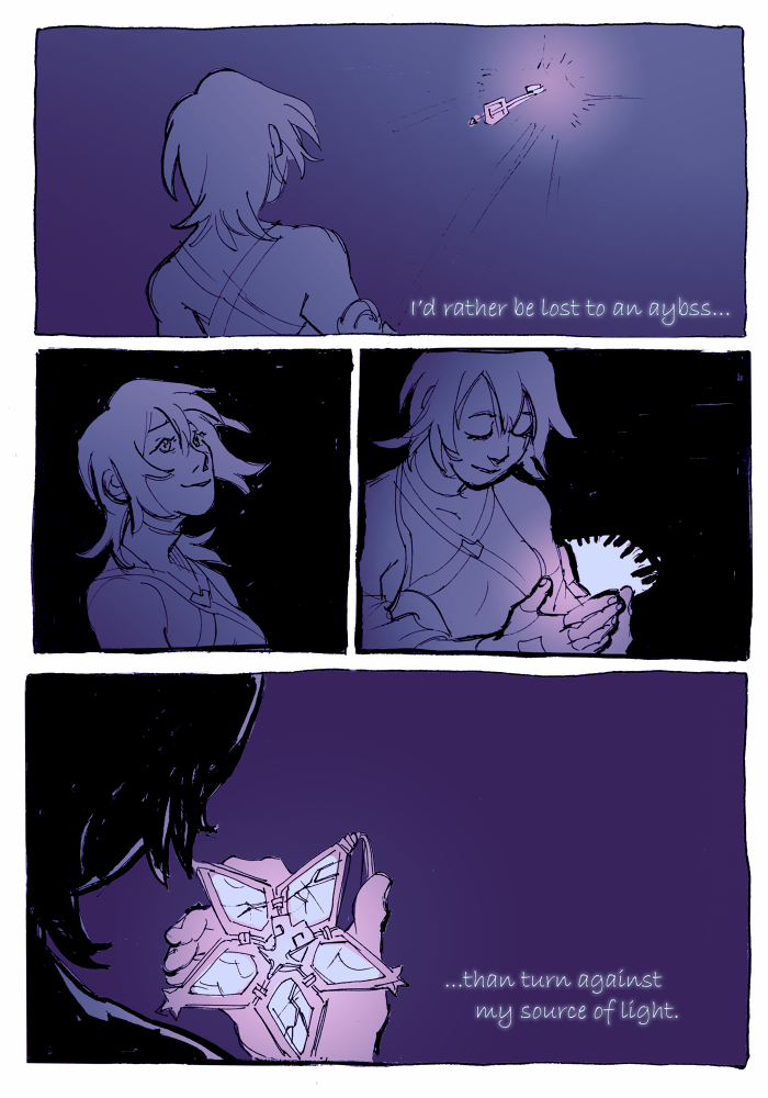 ueeyasu:  a short aqua comic from twitter. some post .2 pre kh3 thoughts, yknow?