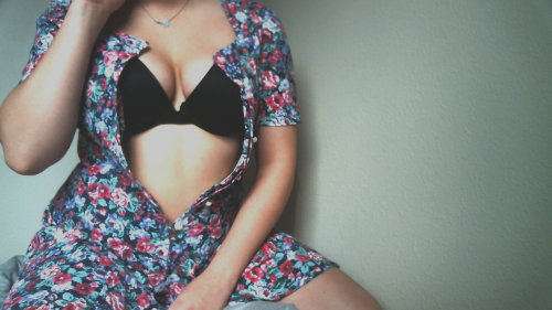 asleepylioness:   Dear Lioness,  I wanted so badly to submit this week, but I was so lacking inspiration. I just didn’t feel sexy or fun or anything worthy of a CC submission. But then I tried this little number on for the first time, and something