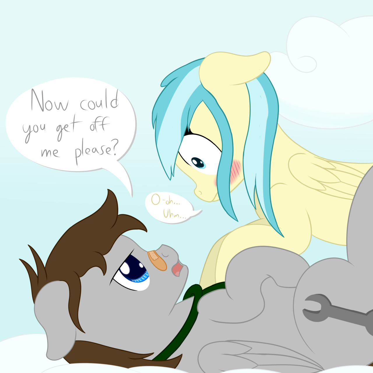 askfuselight:  Consider your point proven. ((Featuring Misty Fly and Fleetfoot))