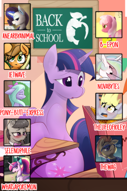 fearingfun: b-epon:  backtoschoolartpack:  Standard Edition: 18 unique pictures of pony-style mares in a digital format. There will also be many alternative versions featuring futa, crotchboobs, outfit, and cum edits! Pay-what-you-want with a minimum