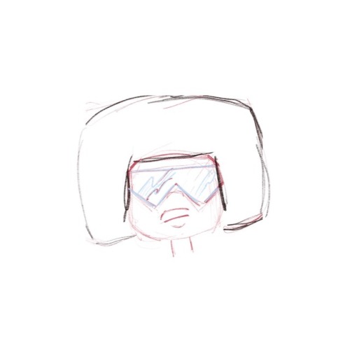 Drew the Crystal Gems from memory during my flight yesterday