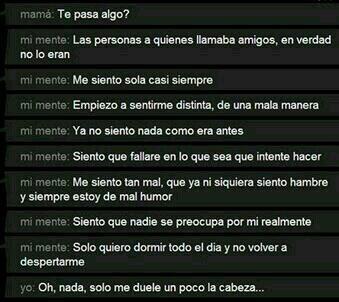 cry-with-smiles:  No te preocupes mamá, estoy bien.