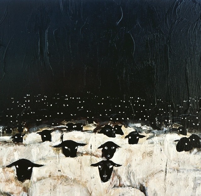 harmfuhl: welcome to the party, acrylic, 2014 