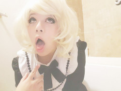 mitsuko-chou-chou:  my first ahegao :D