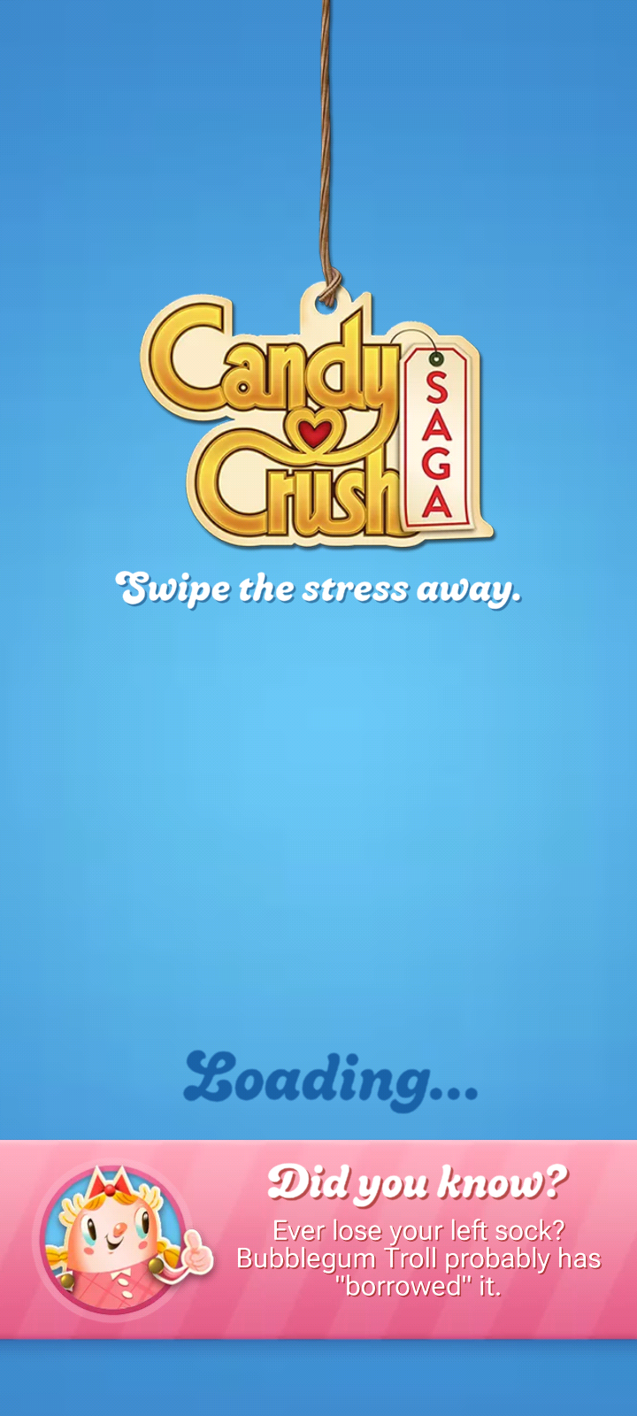 Was Playing Candy Crush And 