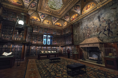 steampunktendencies:Pierpont Morgan Library &amp; Museum, NYC