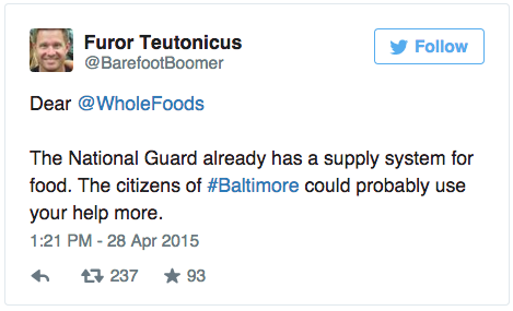 salon:  All Baltimore City public schools were closed on Tuesday in response to violent