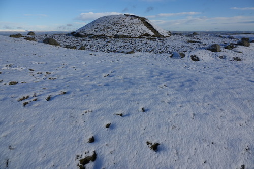 Cairnpapple Hill, Bathgate, nr. Edinburgh, 11.2.18. A prehistoric burial complex from the Neolithic 