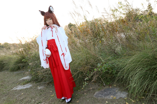 Cute Cosplay GIrl Higurashi Rin (Kitsune-Chan 3) 1-13