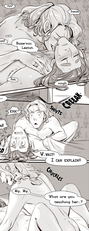 The Comic Commission For @i-want-my-iwtv Based On The Strip Comic Reference She Gave Me :]!
