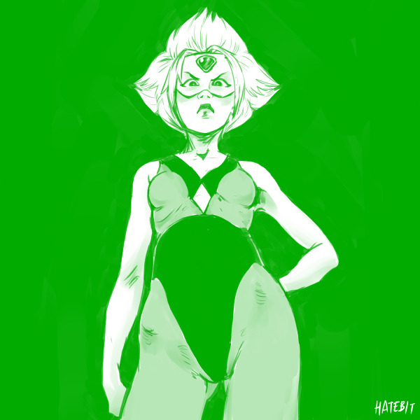 hatebitxx:  Peridot in microbikini and regular modes. Can’t wait for new eps. 