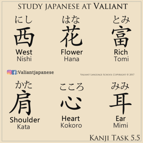 Japanese Kanji tasks 5.5 to 6.1More flashcards on www.instagram.com/valiantjapanese