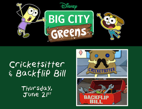 chrishoughton:THURSDAY! A new #BigCityGreens hits @DisneyChannel at 9:30am! Tilly is put in charge o