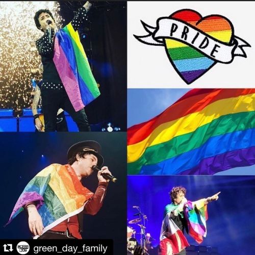 Happy Pride Month! #Repost @green_day_family ・・・People should love each other no matter what. Life m