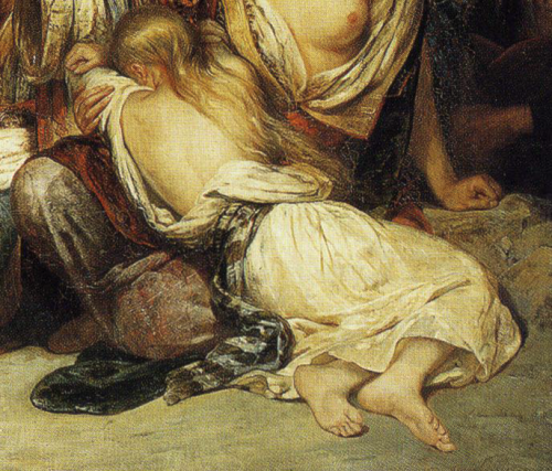 Ary Scheffer Details from The Souliot Women, 1827